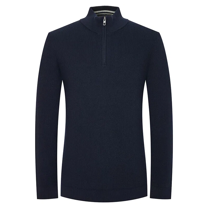 SAINT ANGELO Trendy Half Turtleneck Sweater