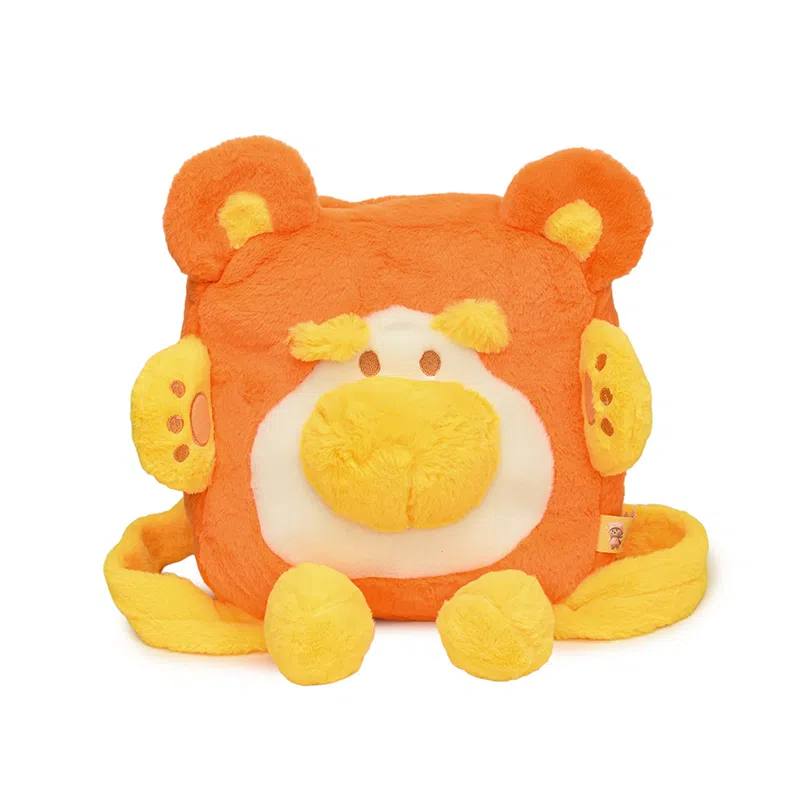 垣途者 日系可爱卡通 毛绒 双肩包 常规 女款 多色