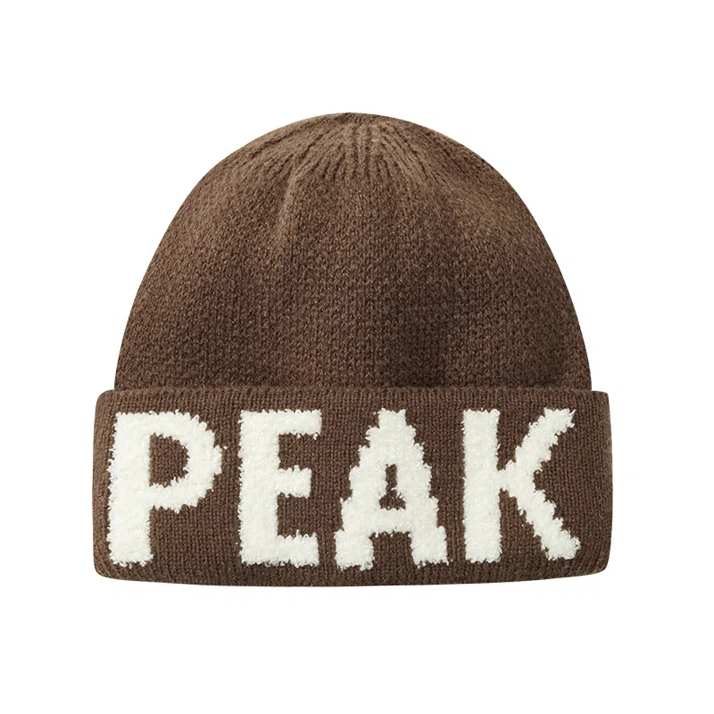 【礼盒可选】 匹克 舒适保暖 简约时尚 聚酯纤维 绒线帽 男女同款情侣款