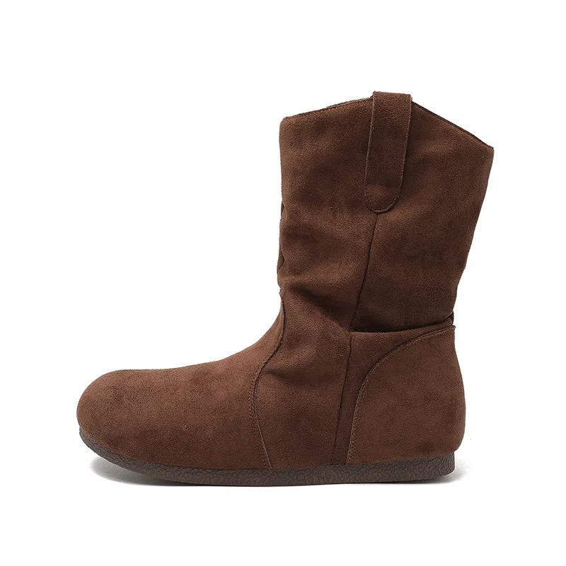 复古简约舒适轻便百搭耐磨防滑瘦瘦勃肯 短靴 女