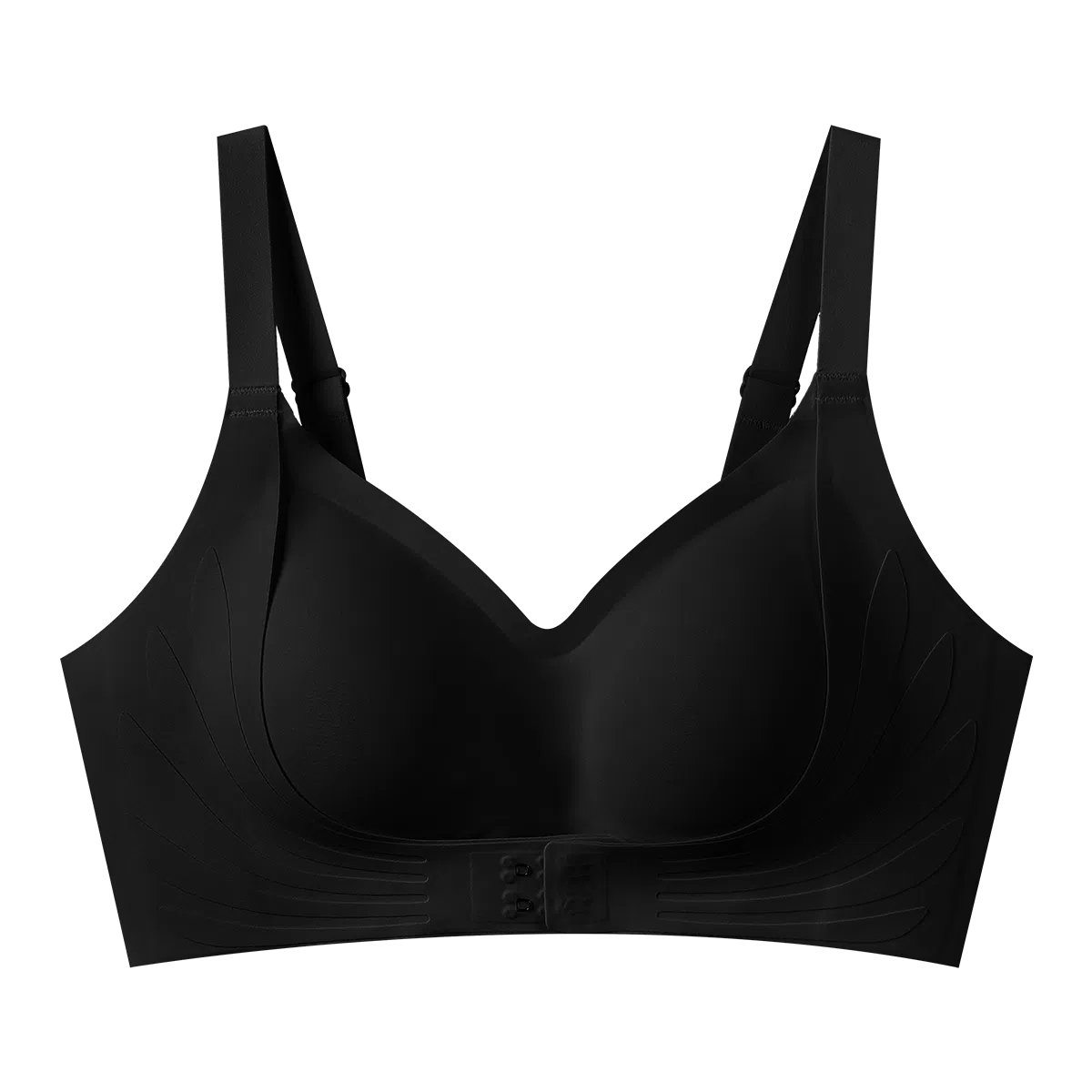 欧迪芬 无痕前扣防震设计内衣零感软支撑固定立体杯型亲肤透气舒适高颜值隐形聚拢无钢圈抗下垂文胸 女款