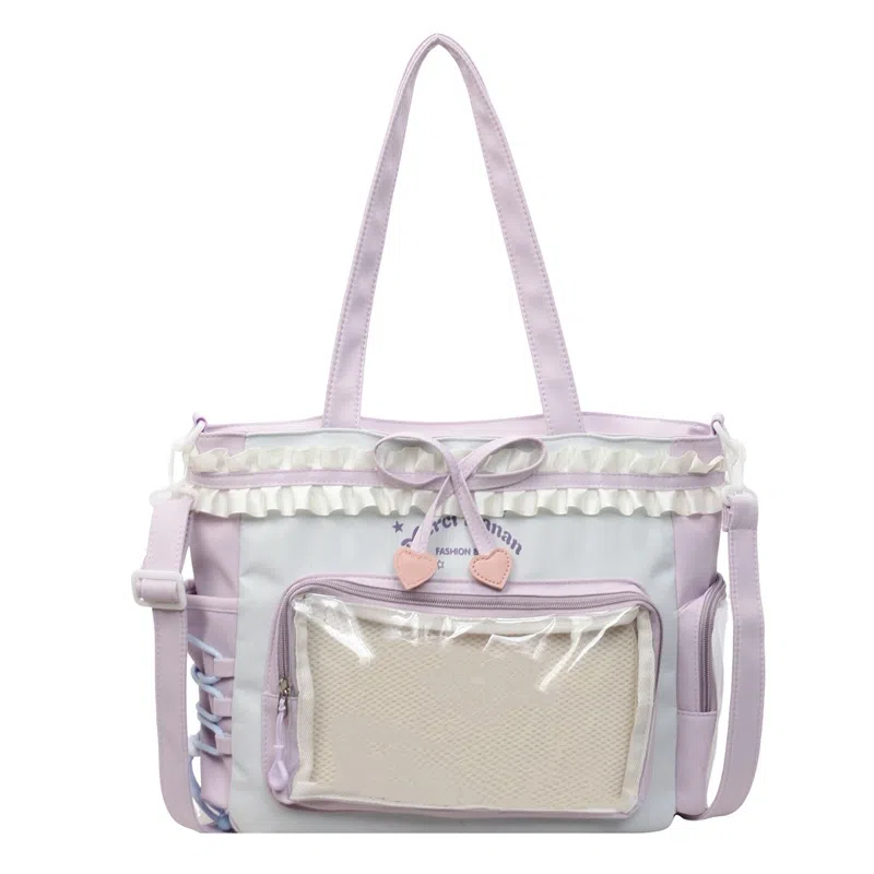 單倉 二次元小众多巴胺 布料 痛包 常规 女款 多色