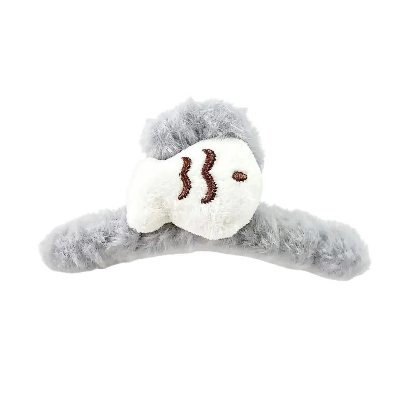 希铃 可爱毛绒 聚酯纤维 发夹 女款