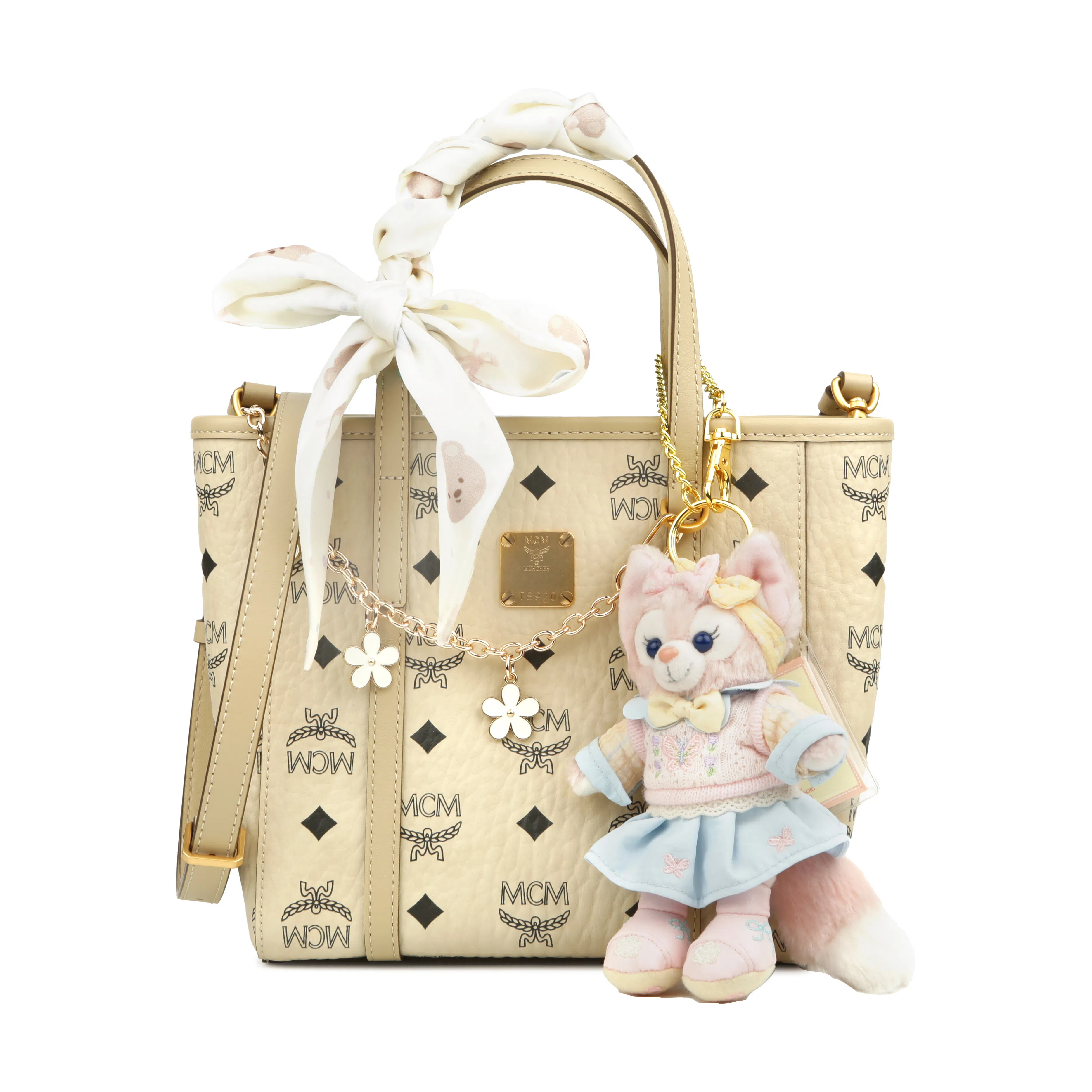 MCM Toni Visetos Tote