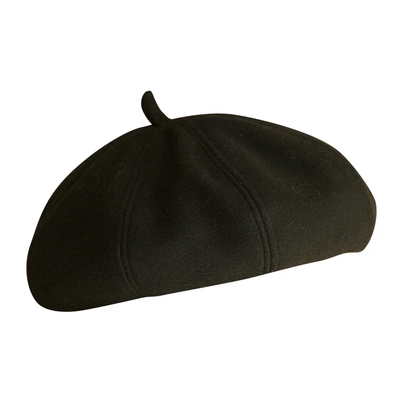 南极人 秋冬韩系文艺百搭画家帽子显脸小适合方圆脸复古时尚百搭蓓蕾八角帽 高级感 贝雷帽 女款