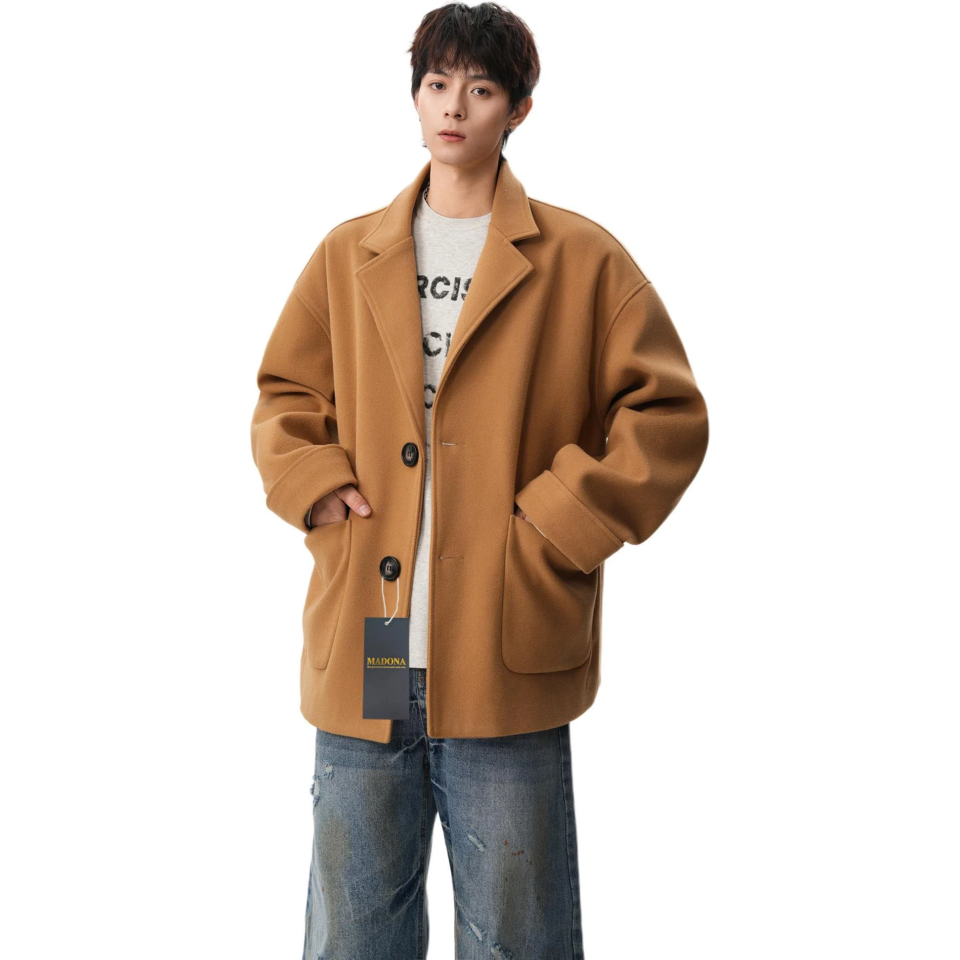 MADONA Classic Wool Coat