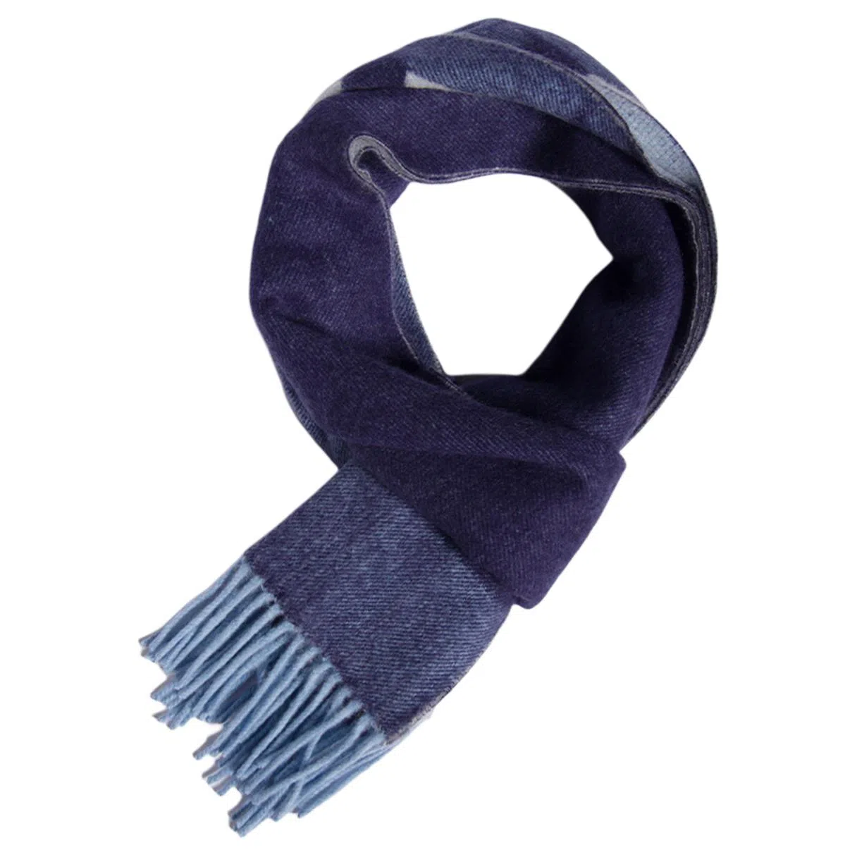 红豆 舒适柔软拼色时尚百搭保暖 羊绒 绒线围巾 男女同款情侣款