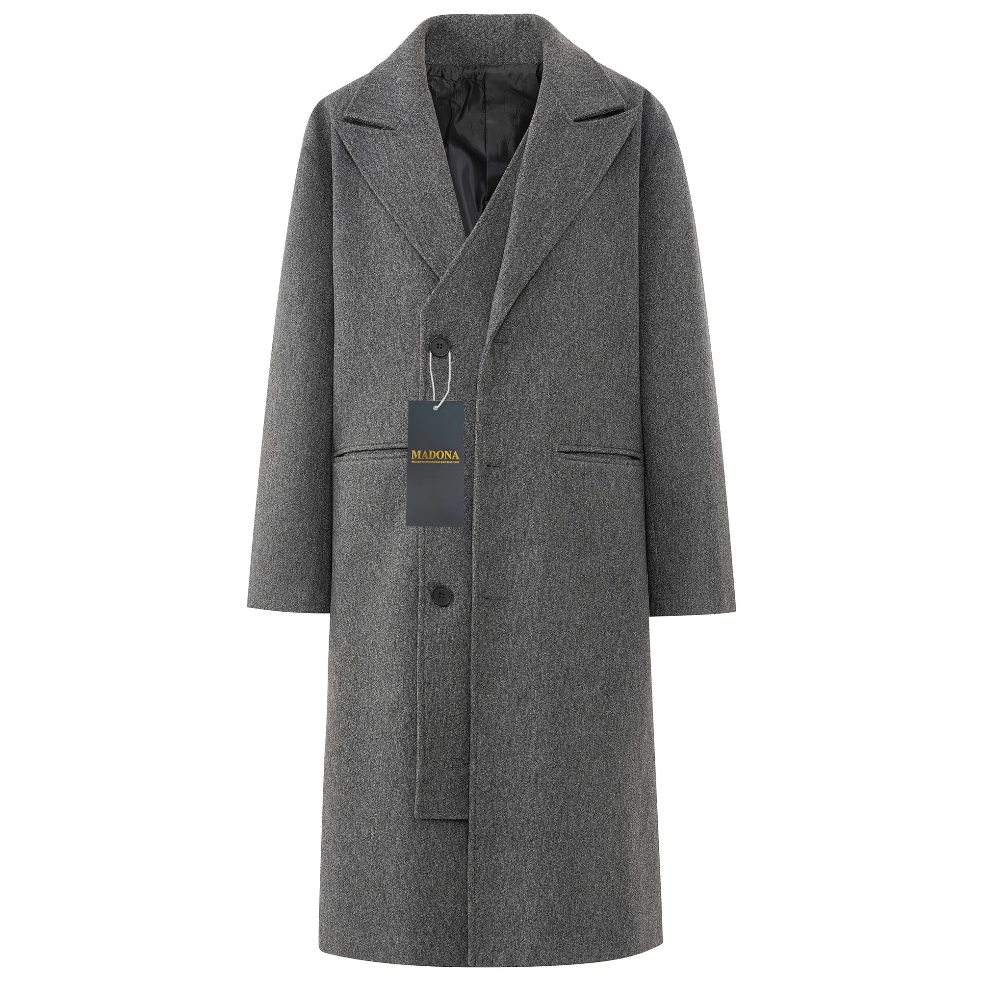 MADONA Classic Oversized Wool Coat