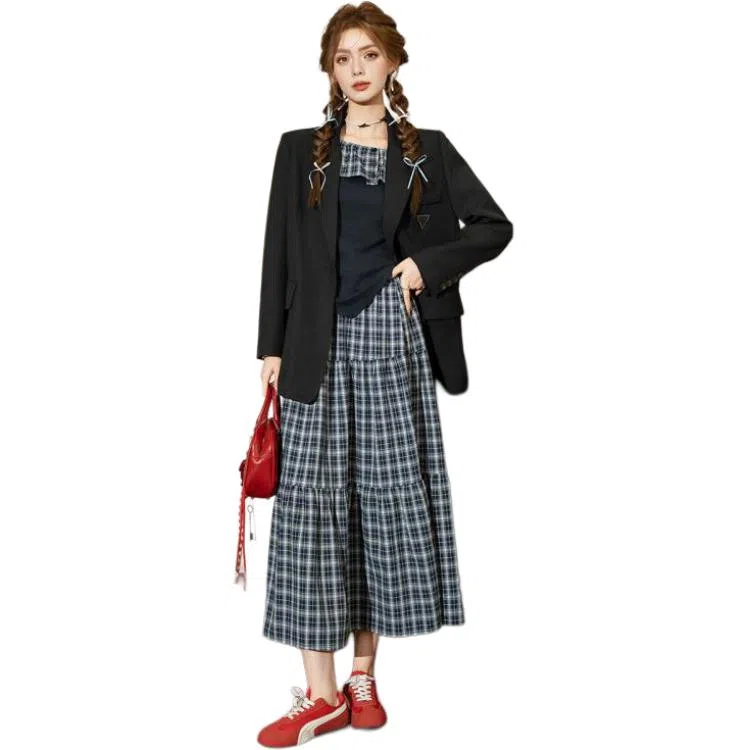 法文箱子 高级感小个子中长款西装 女款