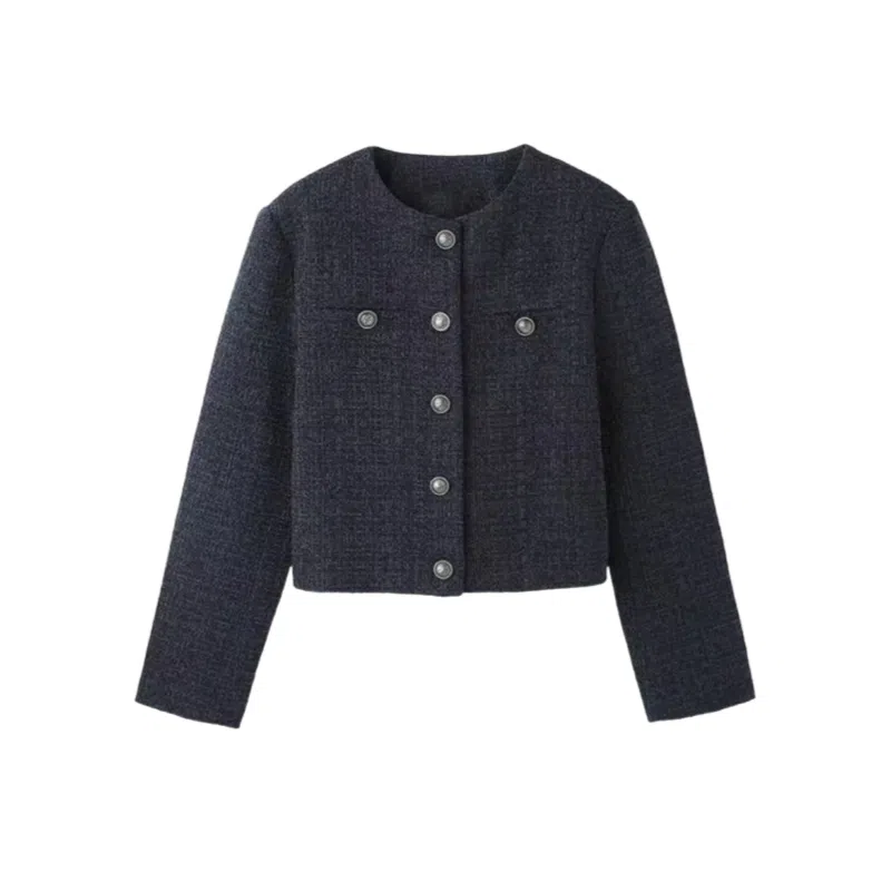 望莱仕 法式韩系穿搭短款截短上衣 女款