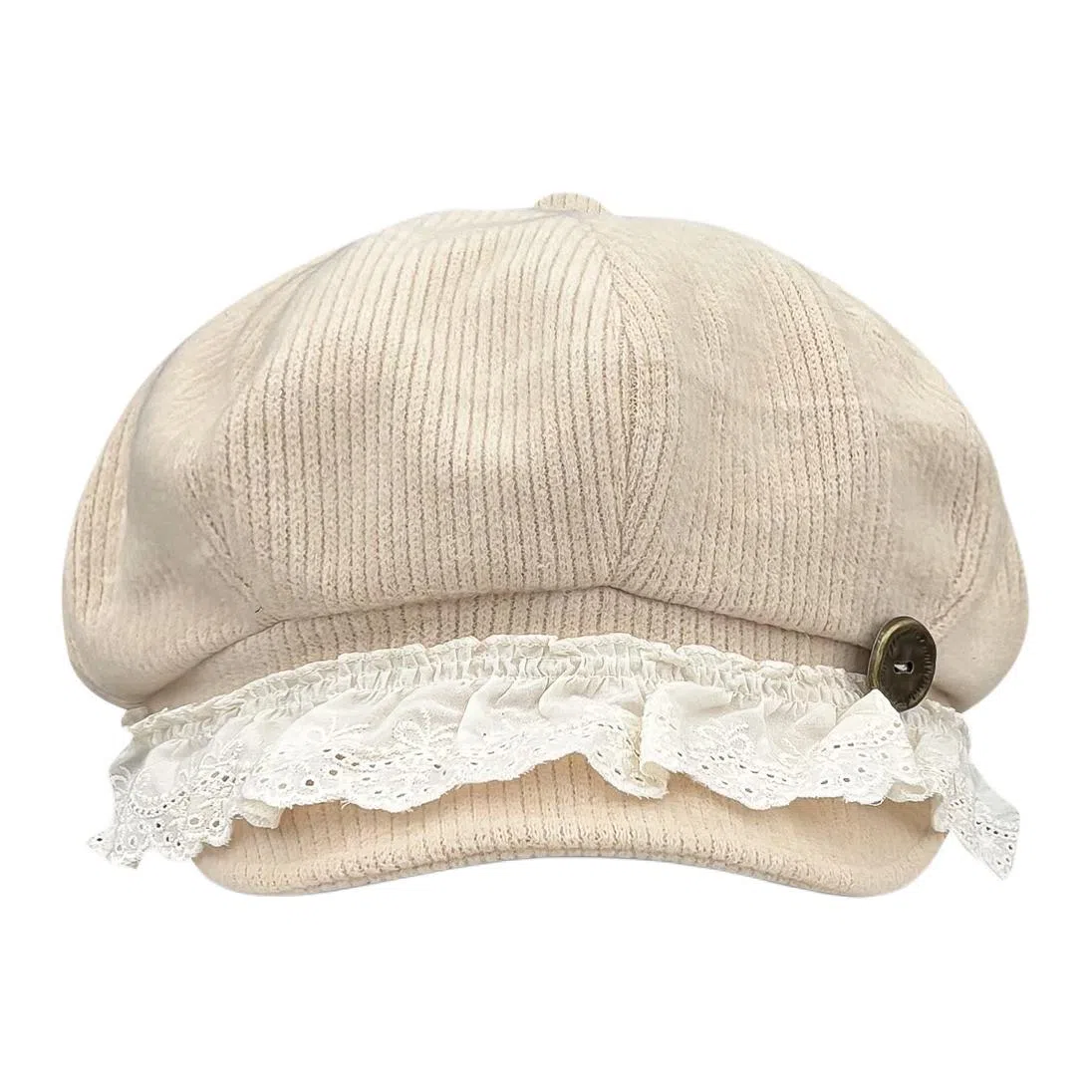 木林森 日系复古艺术画家古早高级感慵懒风氛围感休闲百搭 棉 贝雷帽 男女同款情侣款