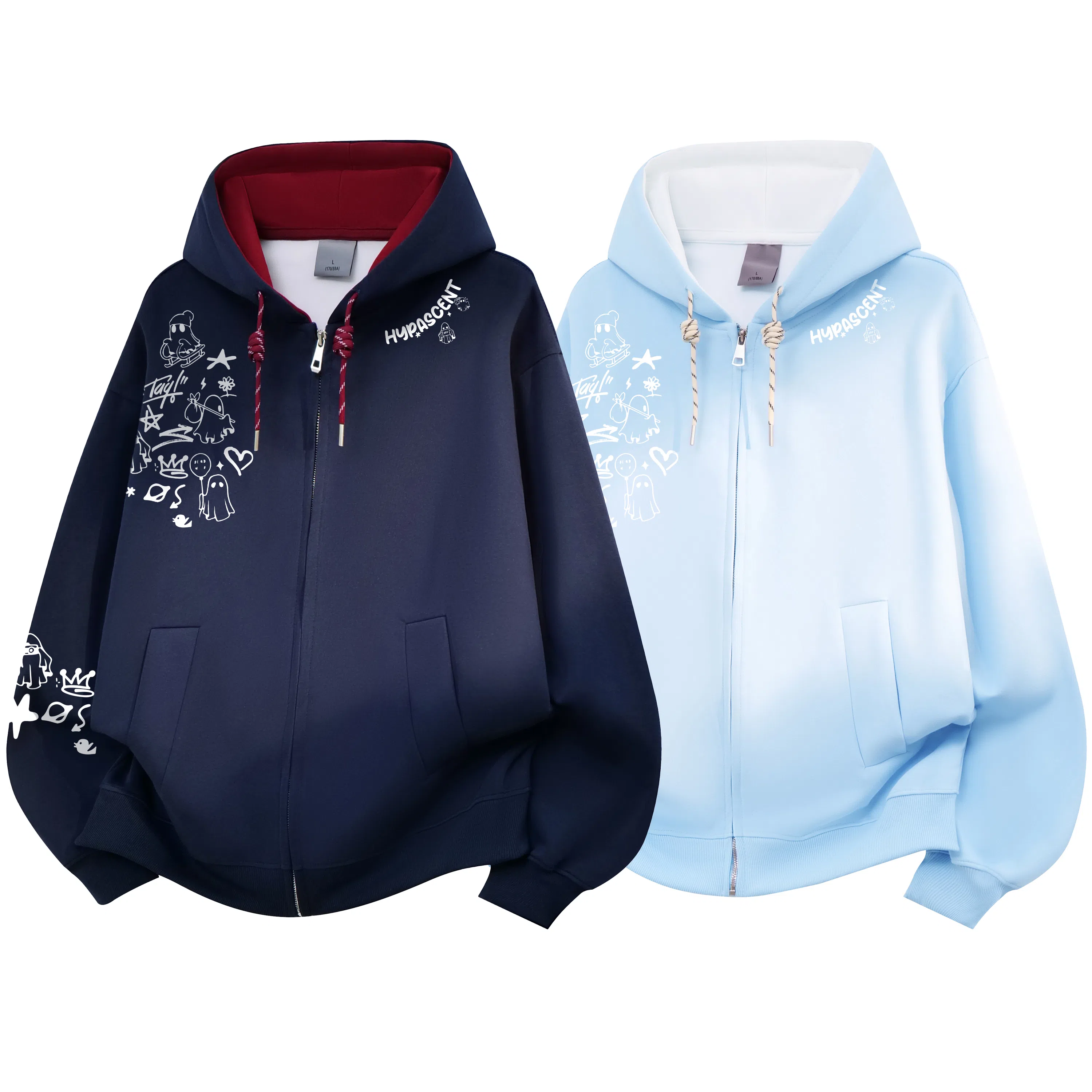 HYPASCENT Graffiti Hoodie Set