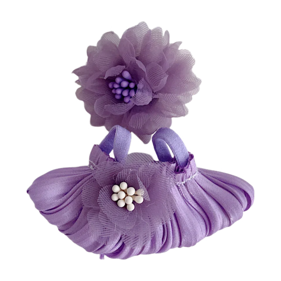 图米鱼 流光裙 迷你粉紫白心底密码 娃衣着替