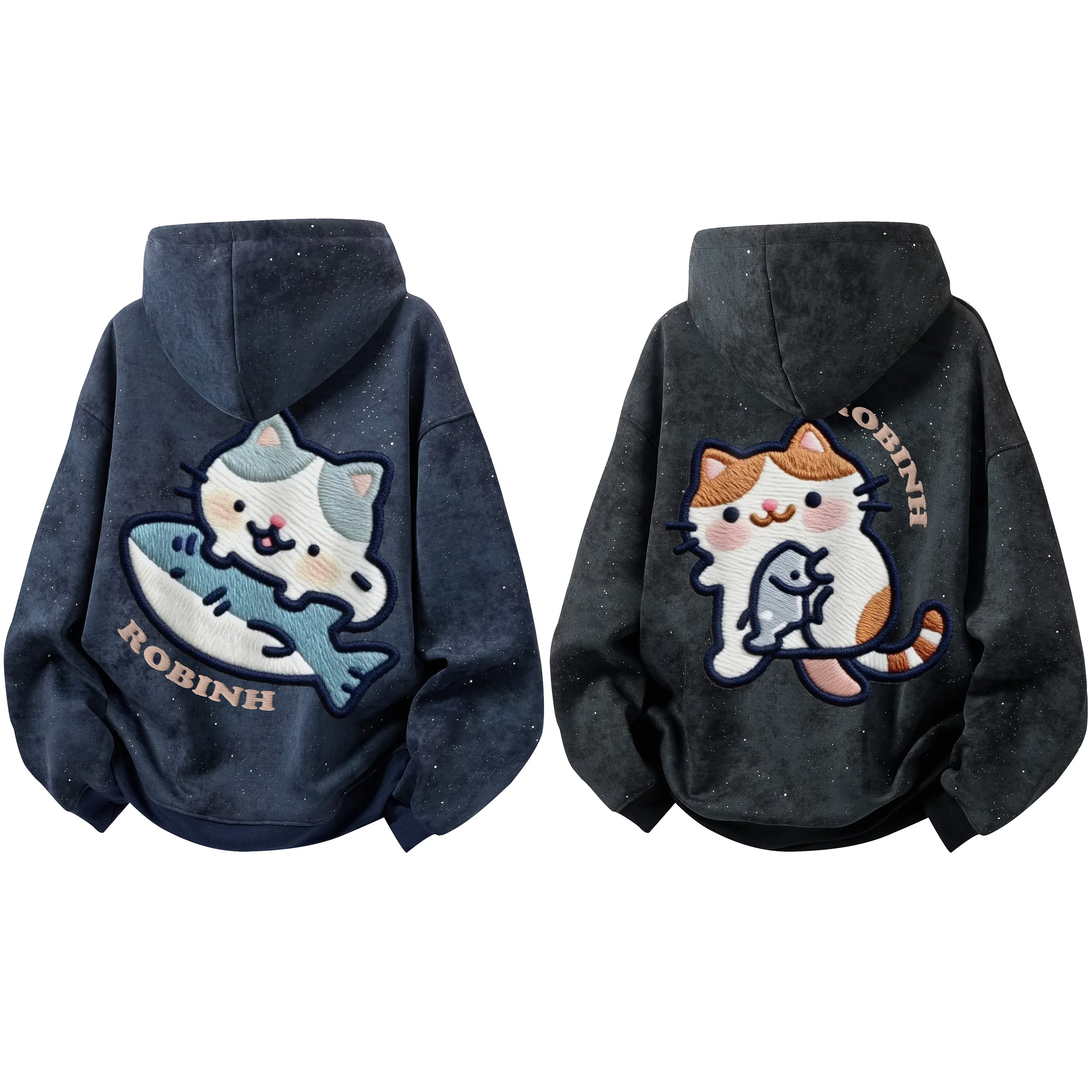 ROBINHOOD Tie-Dye Hoodie Set