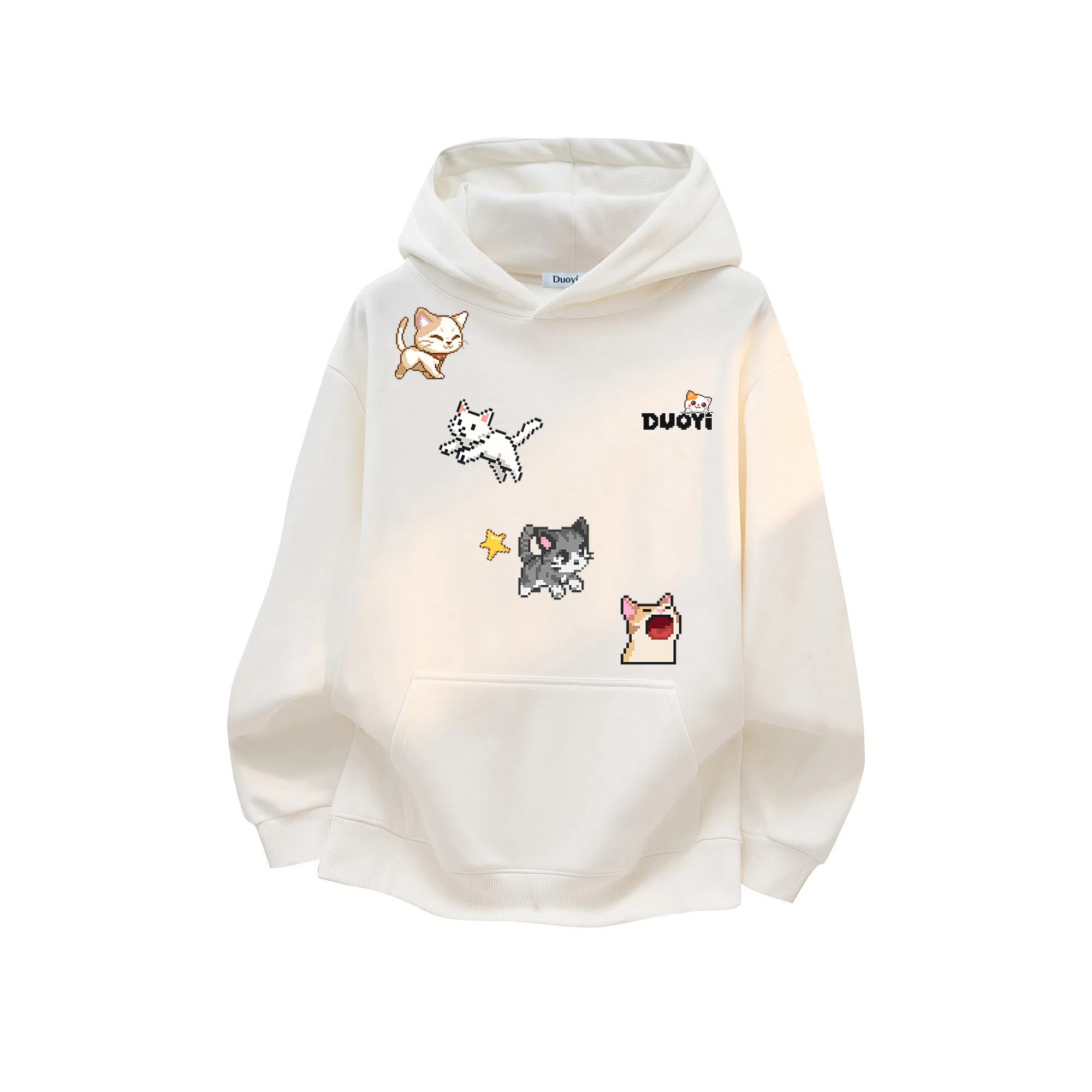 Duoyi Hoodie Cat Logo