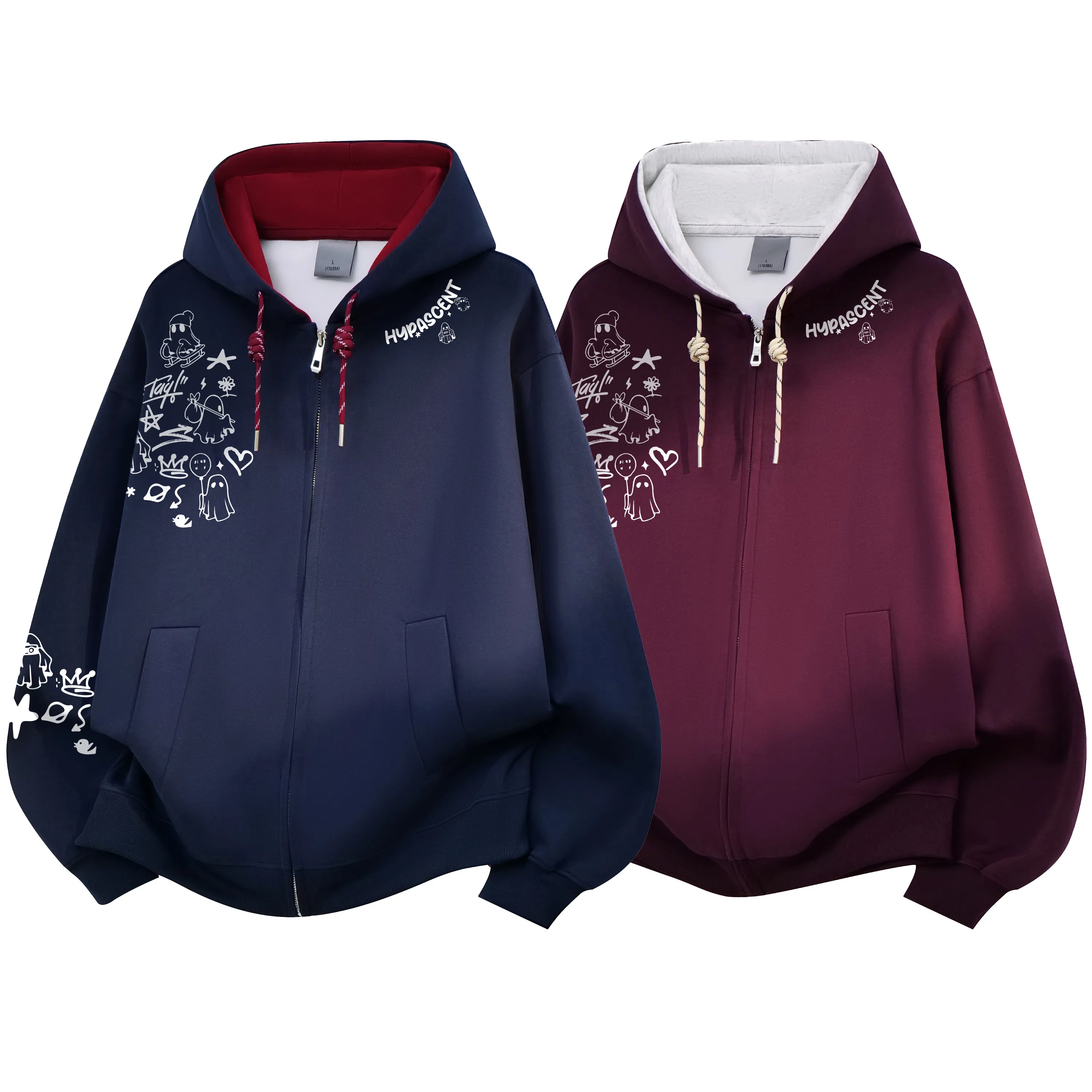 HYPASCENT Graffiti Hoodie Set