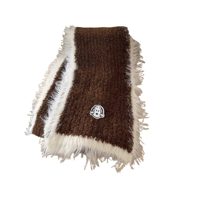 SNOOPY Colorful Dot Scarf