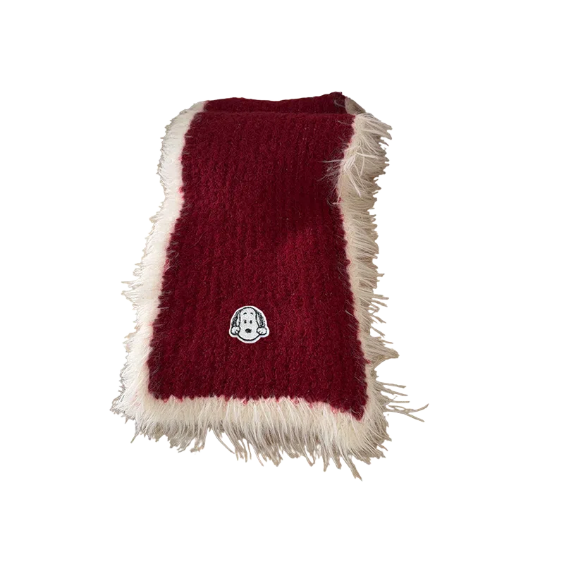 SNOOPY Colorful Dot Scarf