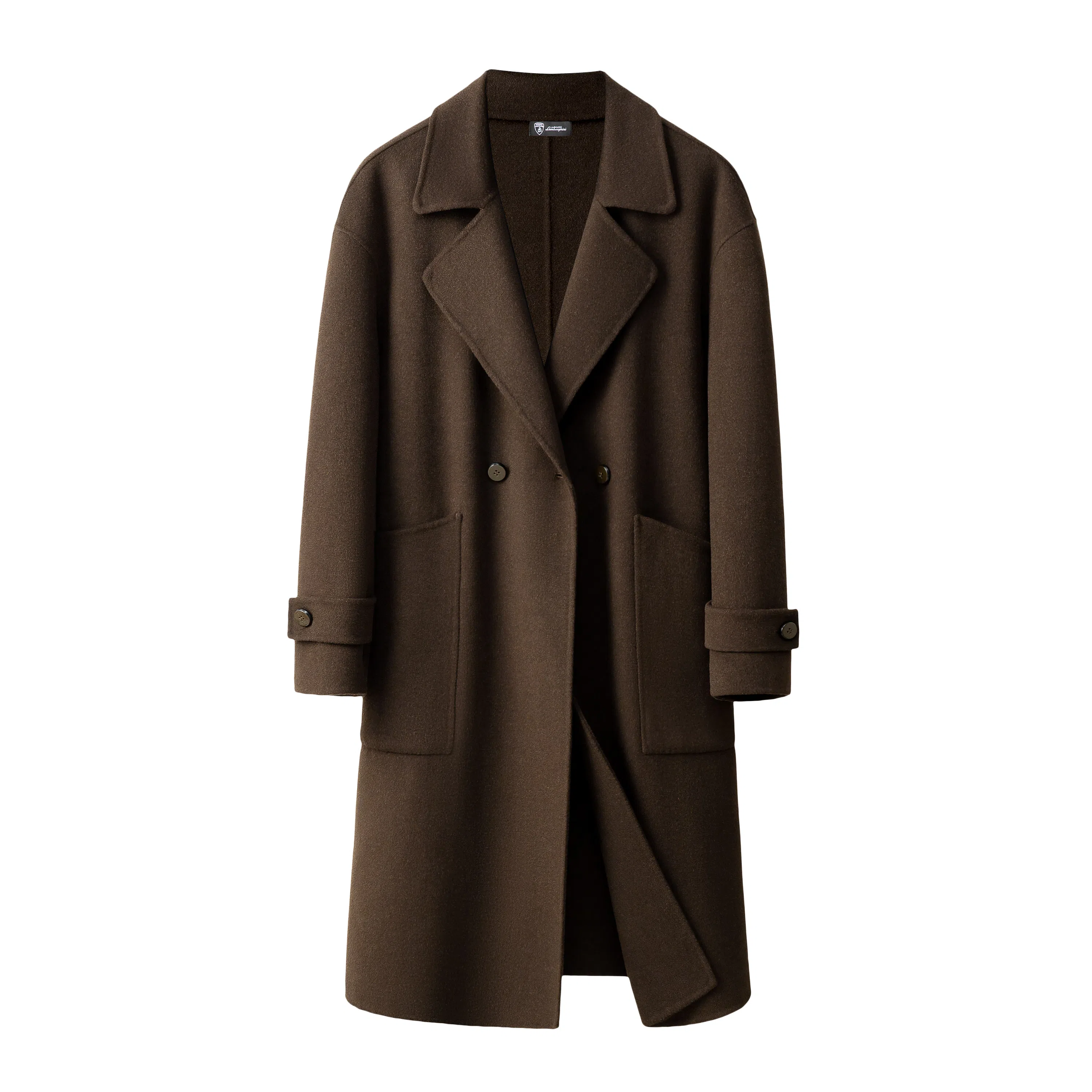 Automobili Lamborghini Classic Double-Breasted Coat