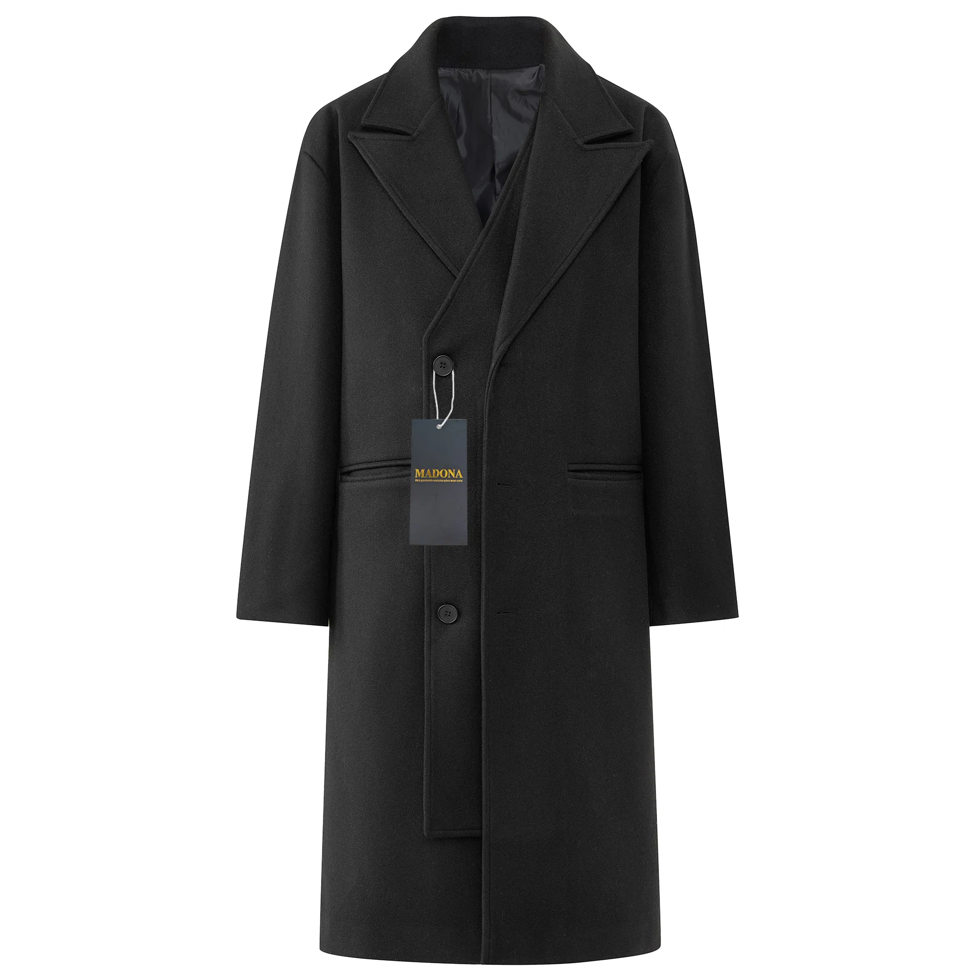MADONA Classic Oversized Wool Coat
