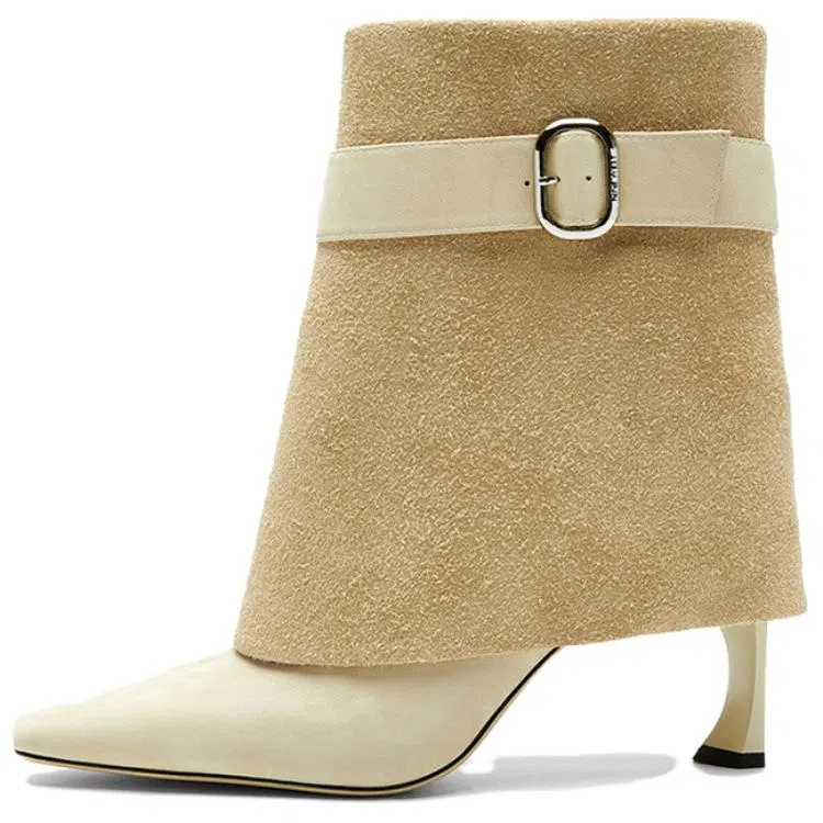 Nine West Neil Heel Ankle Boots 8cm