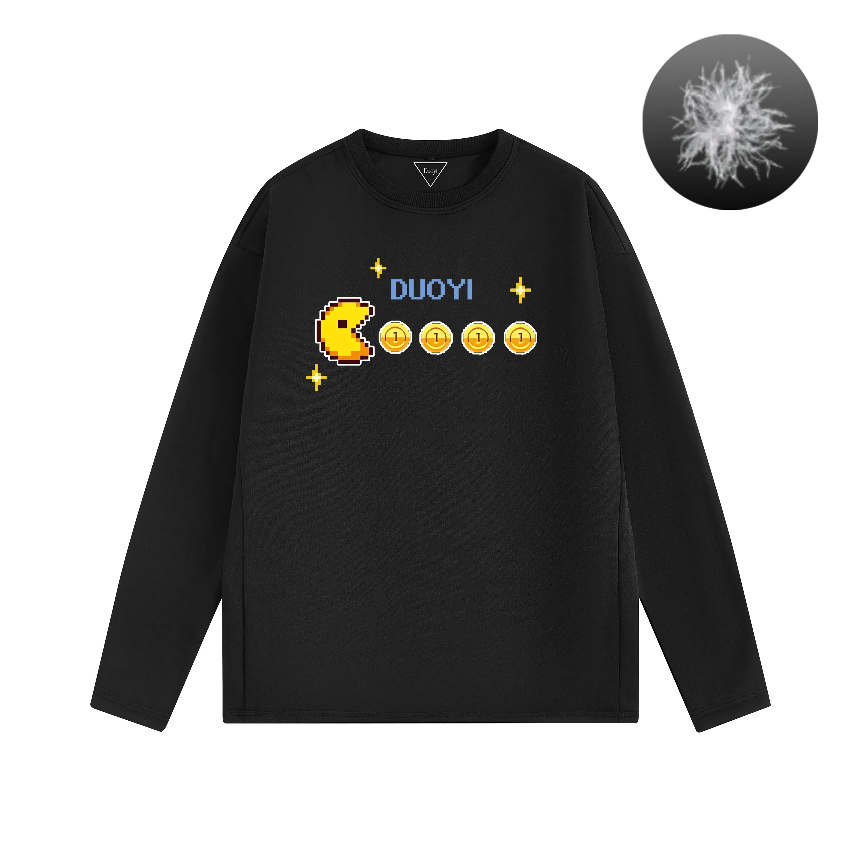 Duoyi 90 White Duck Down Long Sleeve T-Shirt