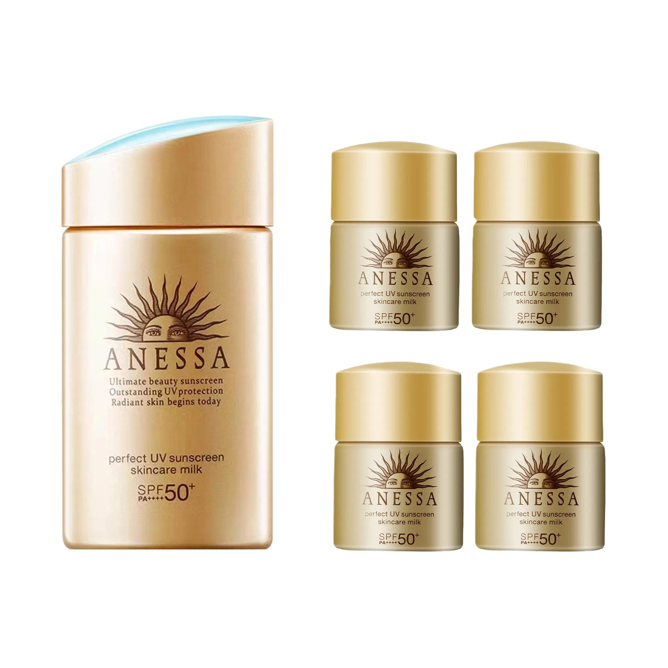 SPF50+ PA++ 60ml+12ml*4