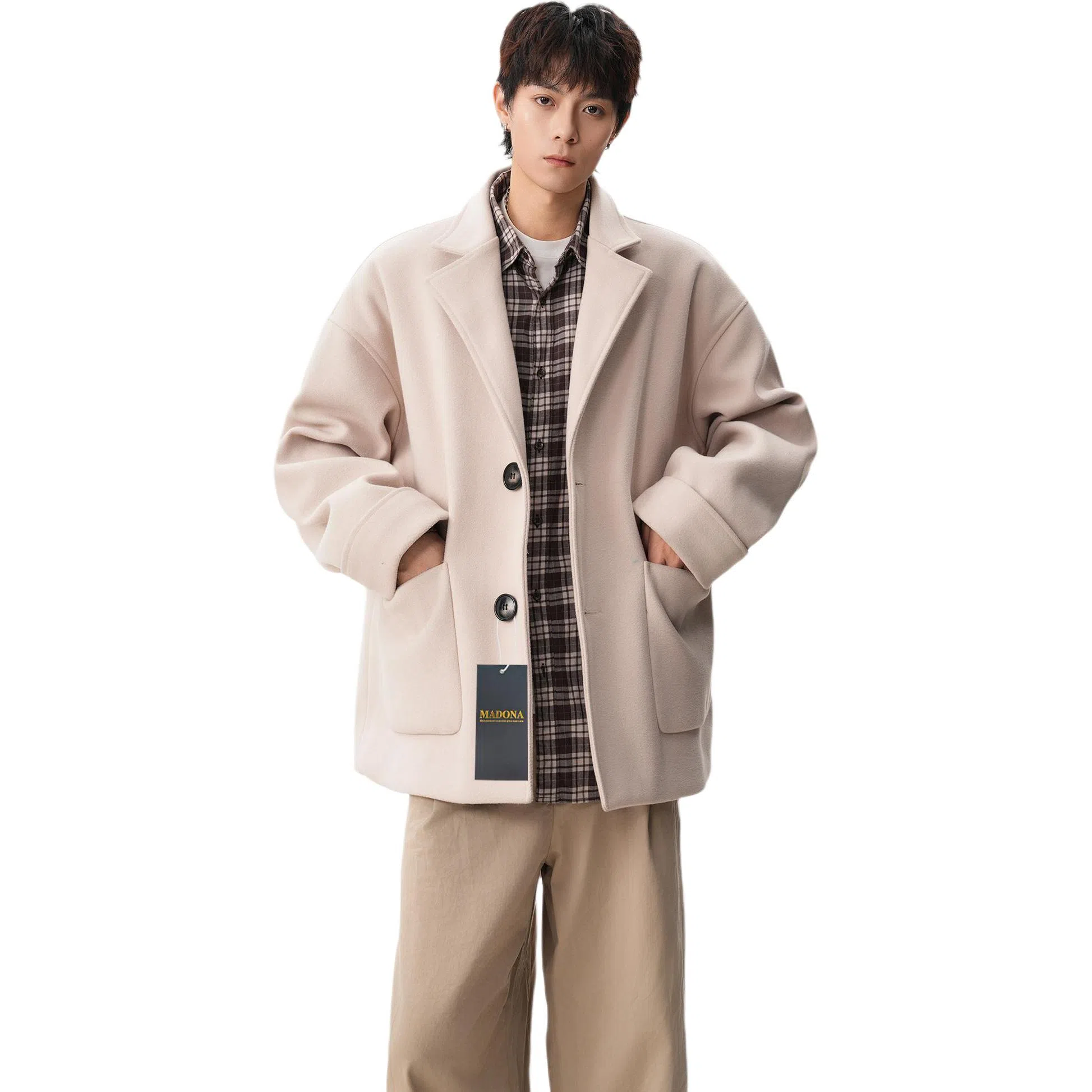 MADONA Classic Wool Coat