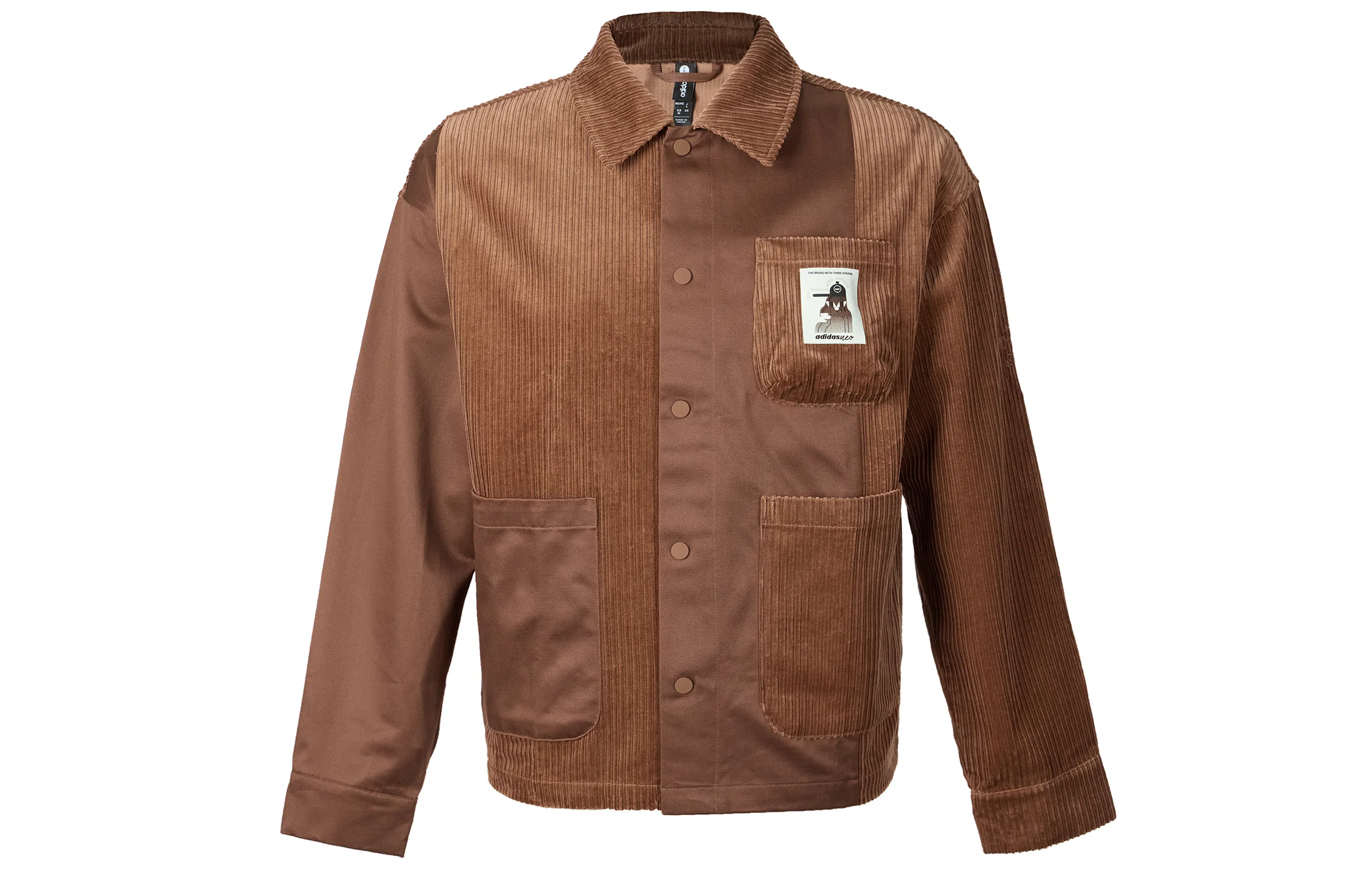 adidas Neo Jacket Brown Red