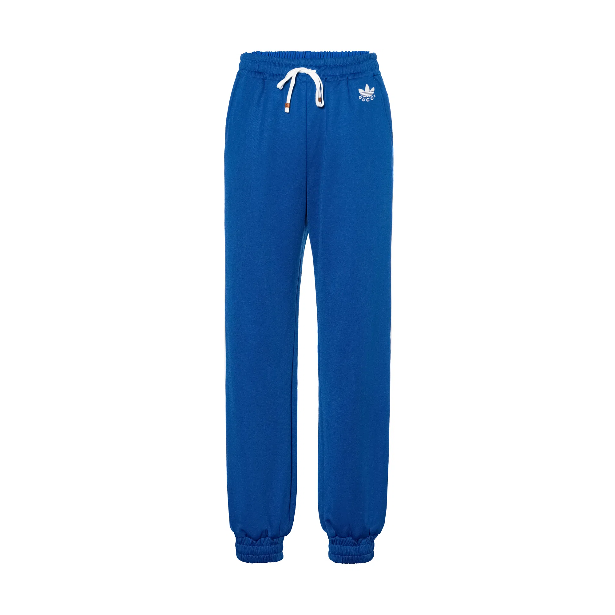 Gucci x adidas Originals Blue Knit Track Pants