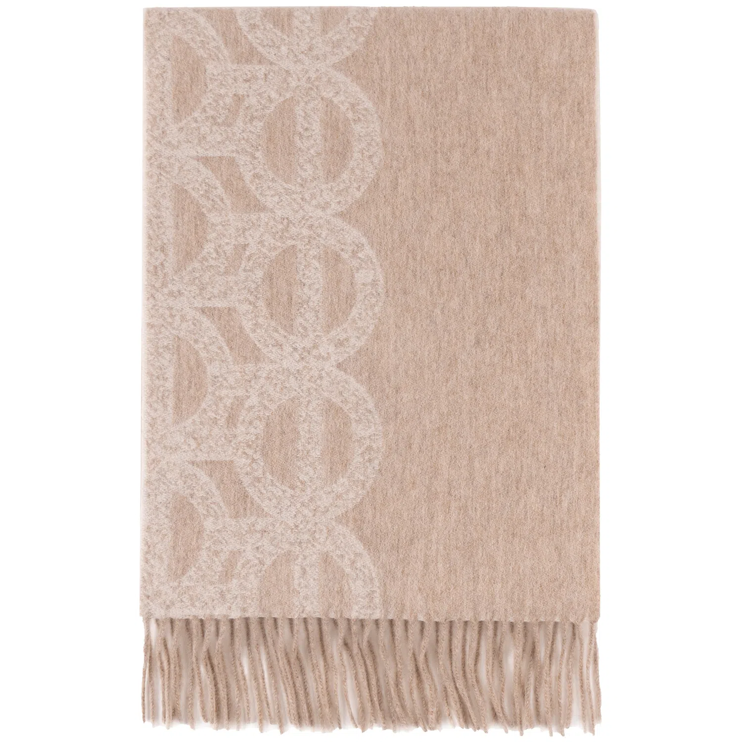 上海故事 提花加厚保暖柔软时尚优雅如梦环影礼盒装 绵羊毛 绒线围巾 女款