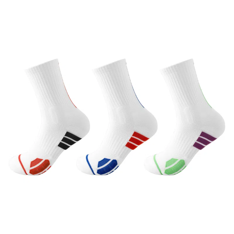 莫代尔 专业实战运动长袜毛巾底防滑减震透气耐磨篮球袜 男款