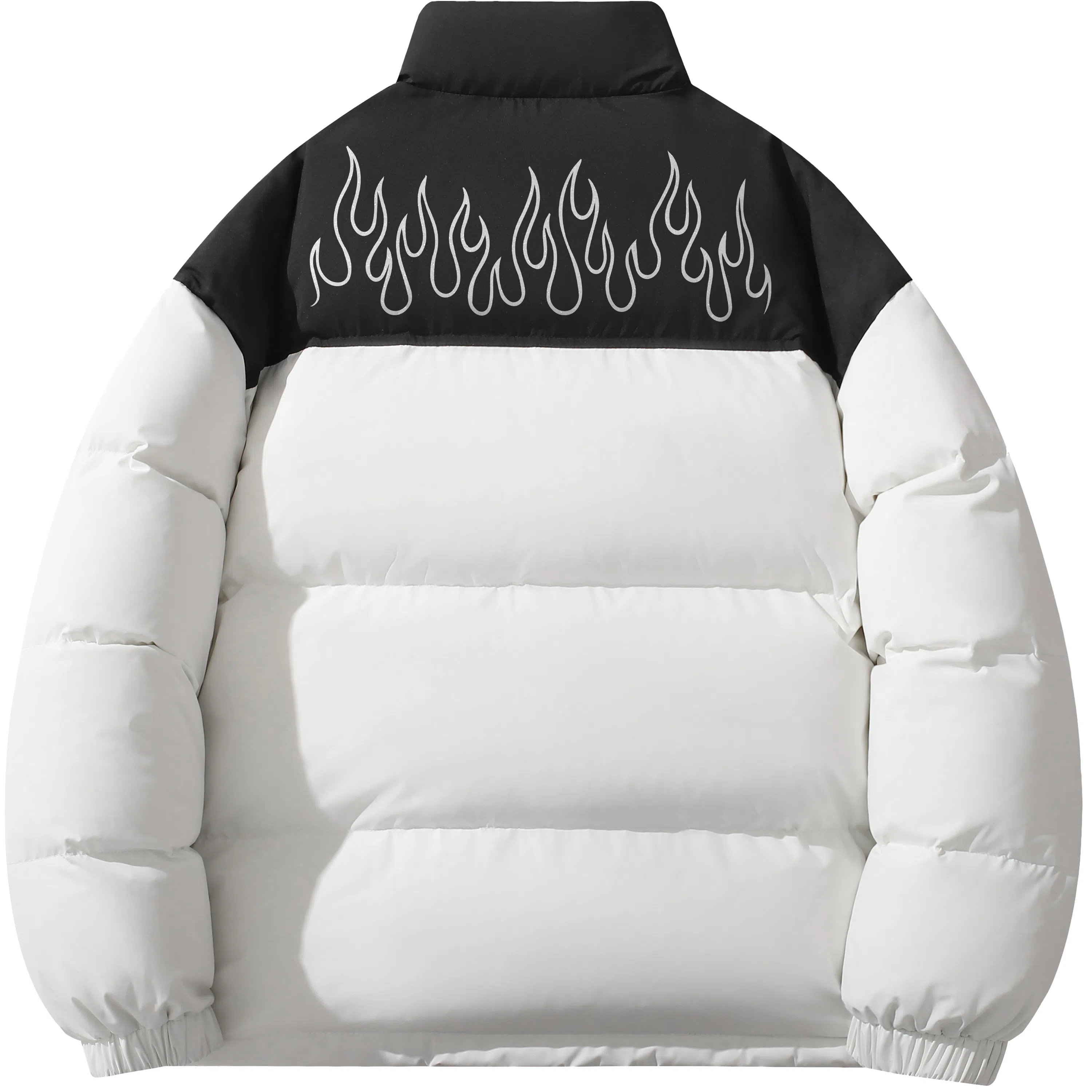 ROBINHOOD Flame Logo Down Jacket