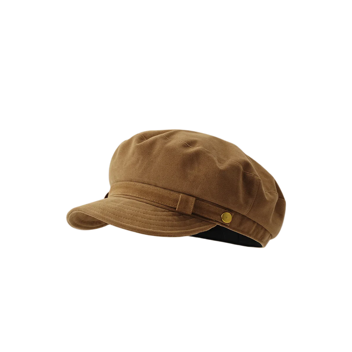 杨同学 百搭复古英伦风暖色调时尚画家帽高级感 涤纶 贝雷帽 女款 黑色/咖啡/卡其