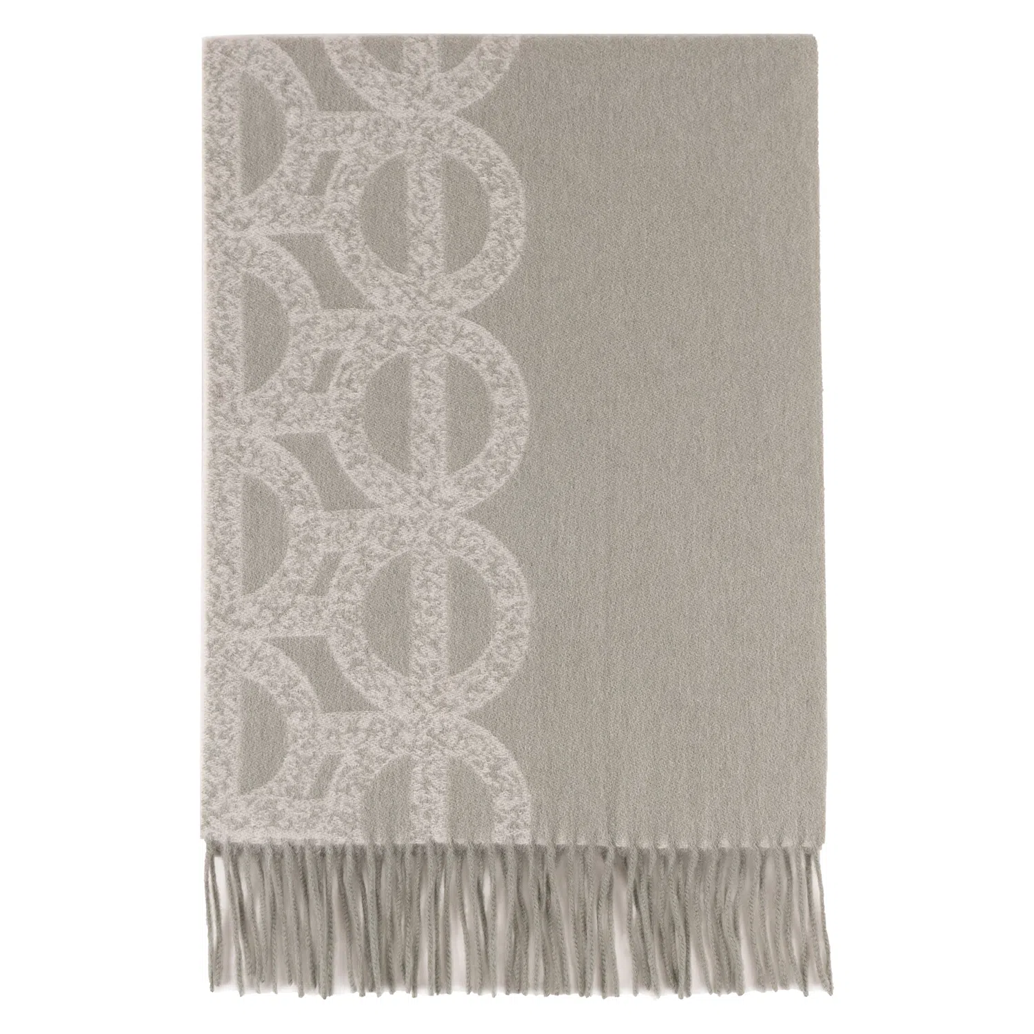 上海故事 提花加厚保暖柔软时尚优雅如梦环影礼盒装 绵羊毛 绒线围巾 女款