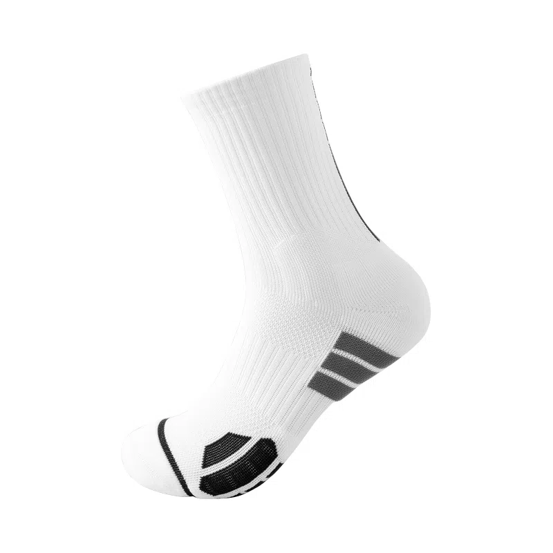 莫代尔 专业实战运动长袜毛巾底防滑减震透气耐磨篮球袜 男款