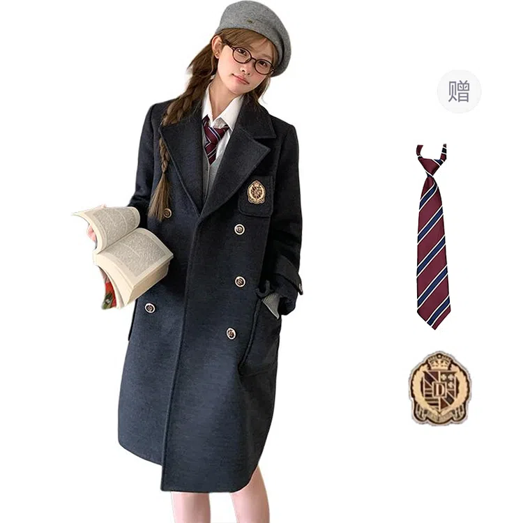 东鲸岁时记 气质优雅长袖上衣百搭气质裙子裙装套装 女款