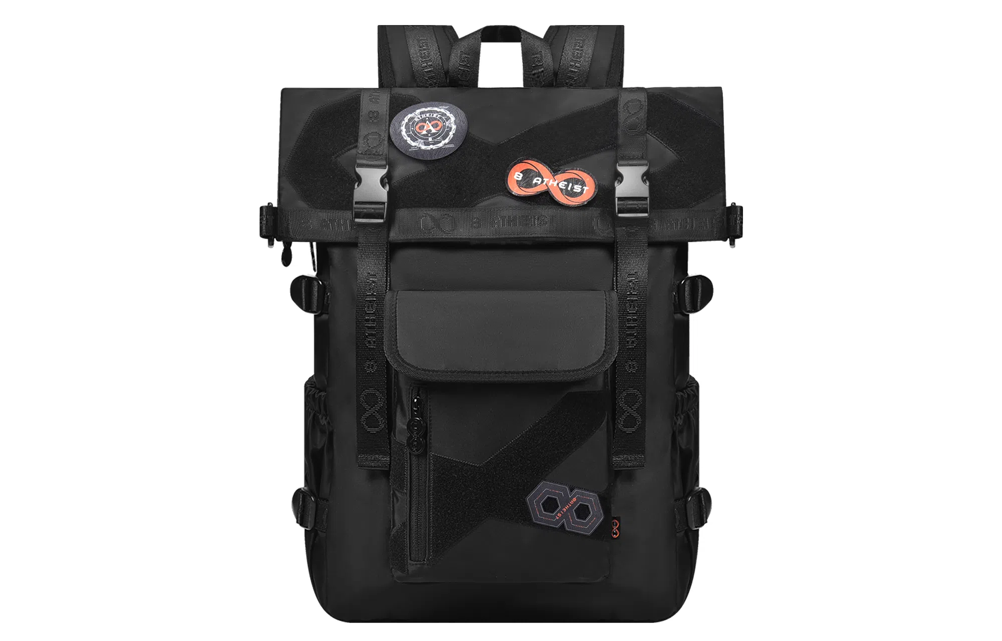 8atheist x NASA Backpack Black