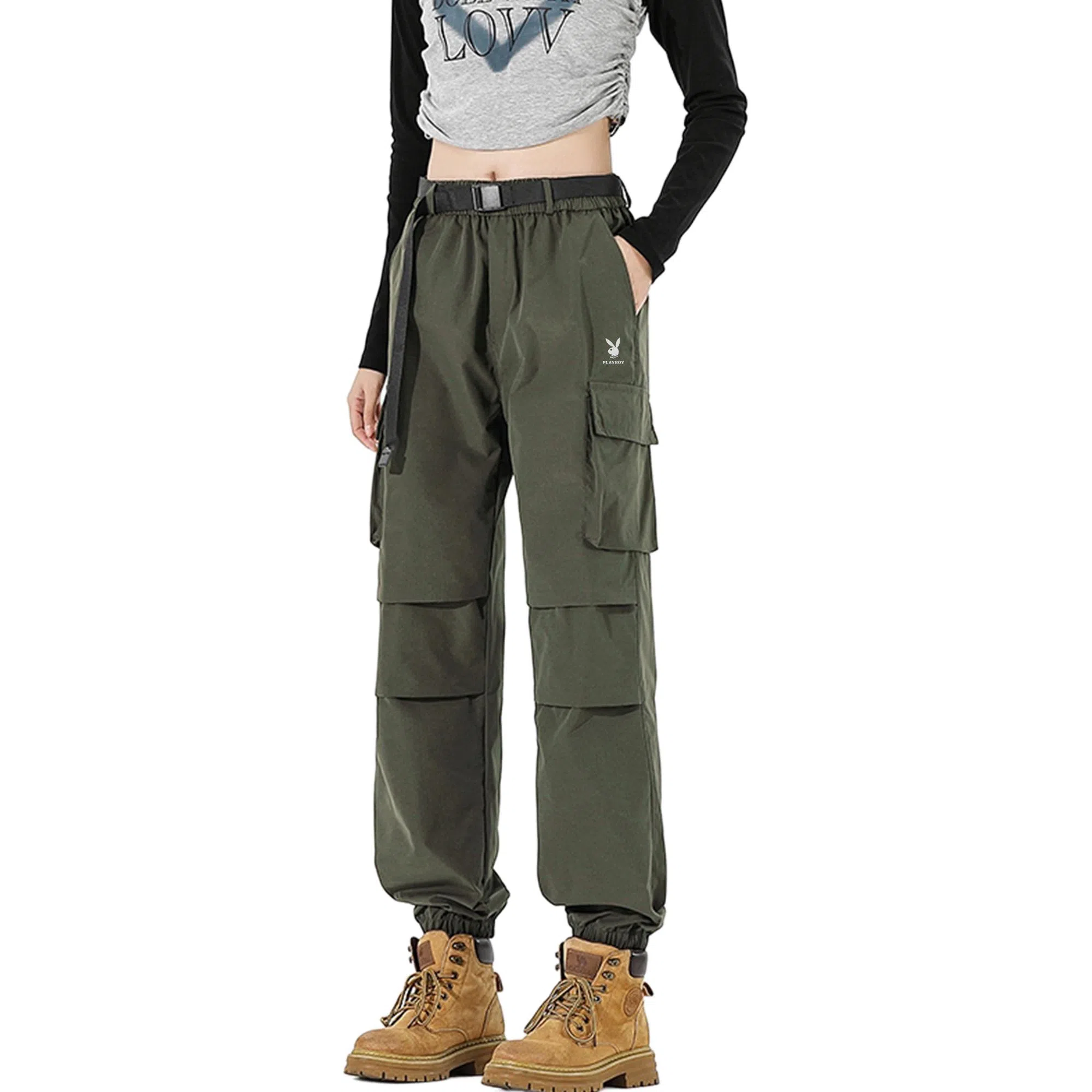 Playboy Jogger Cargo Pants