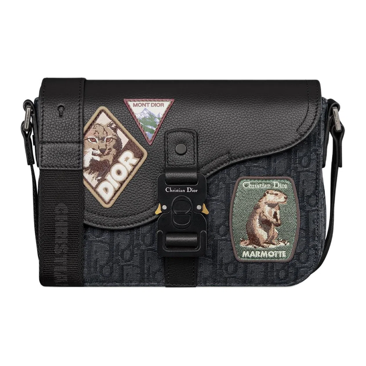 DIOR Saddle Bag Small Black