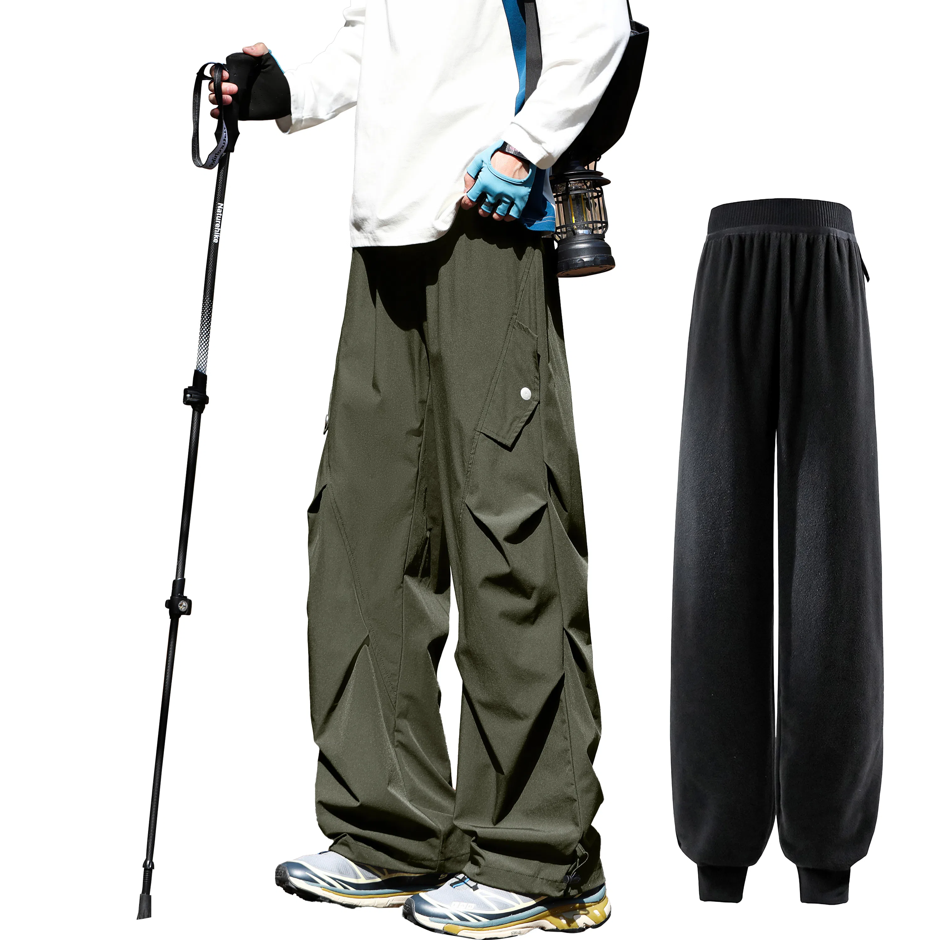 Jungle Panda Cargo Pants