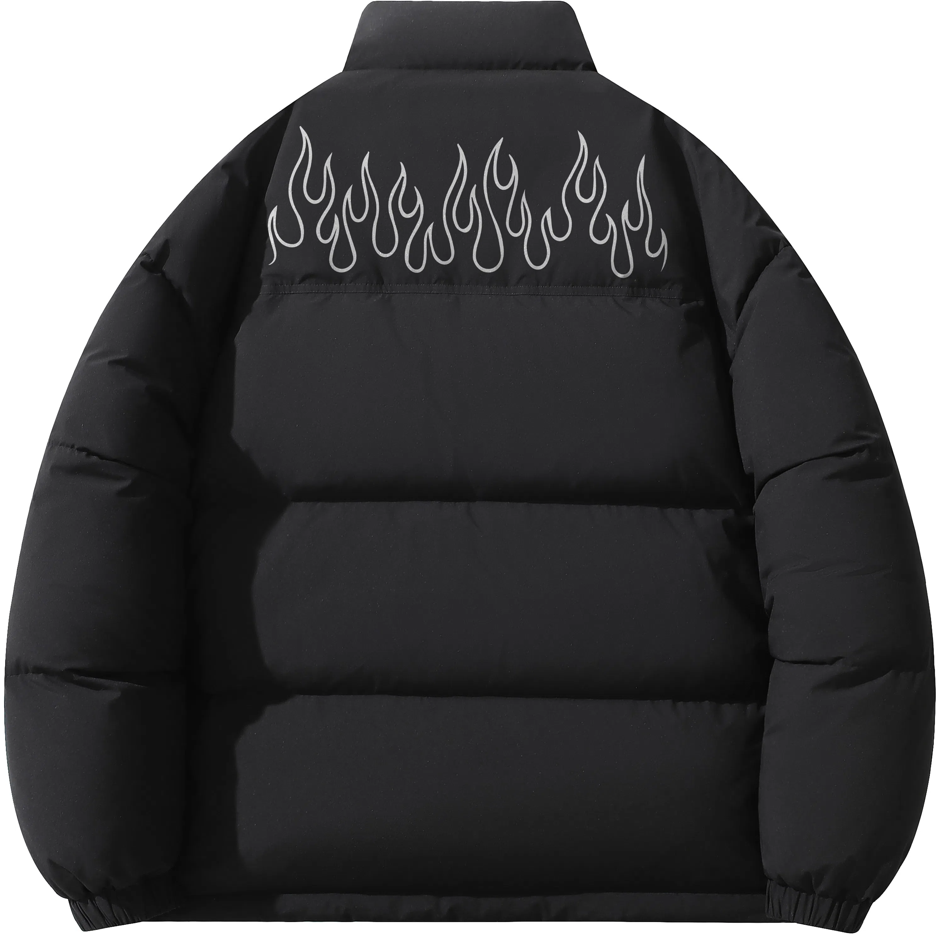 ROBINHOOD Flame Logo Down Jacket