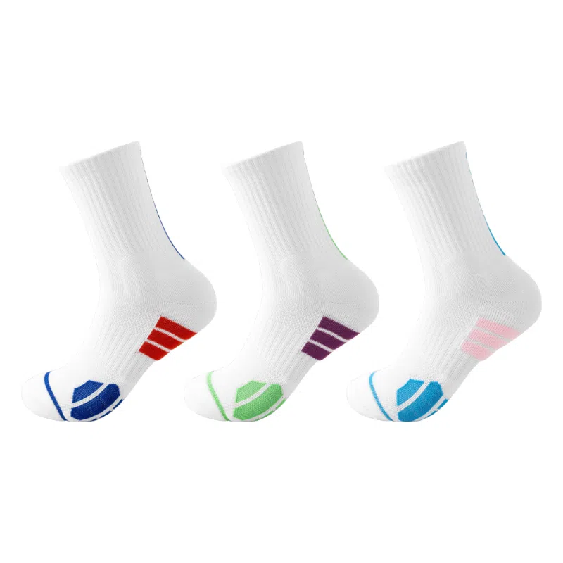 莫代尔 专业实战运动长袜毛巾底防滑减震透气耐磨篮球袜 男款