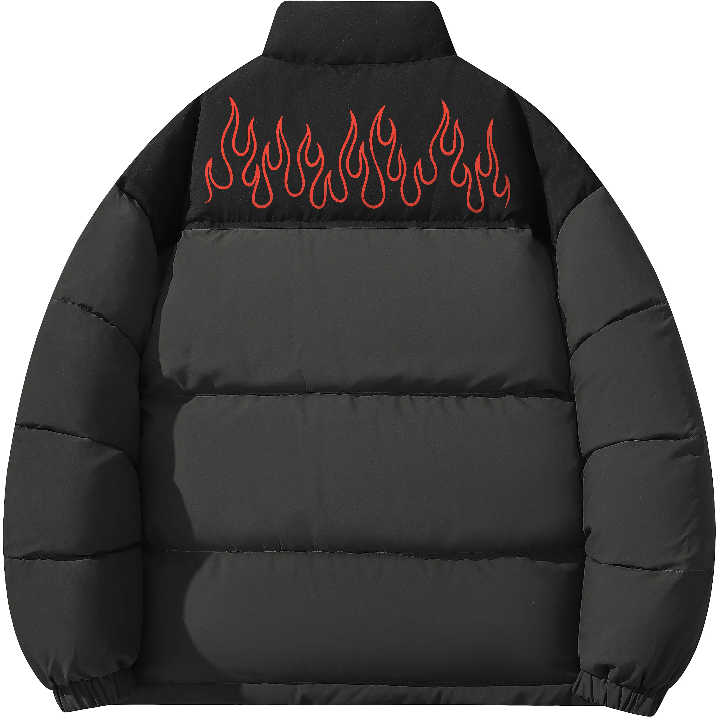 ROBINHOOD Flame Logo Down Jacket