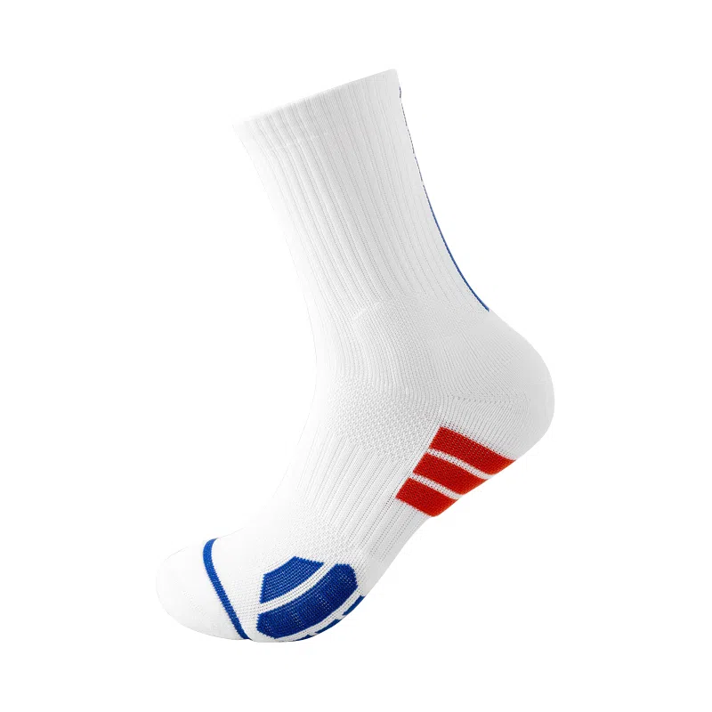 莫代尔 专业实战运动长袜毛巾底防滑减震透气耐磨篮球袜 男款