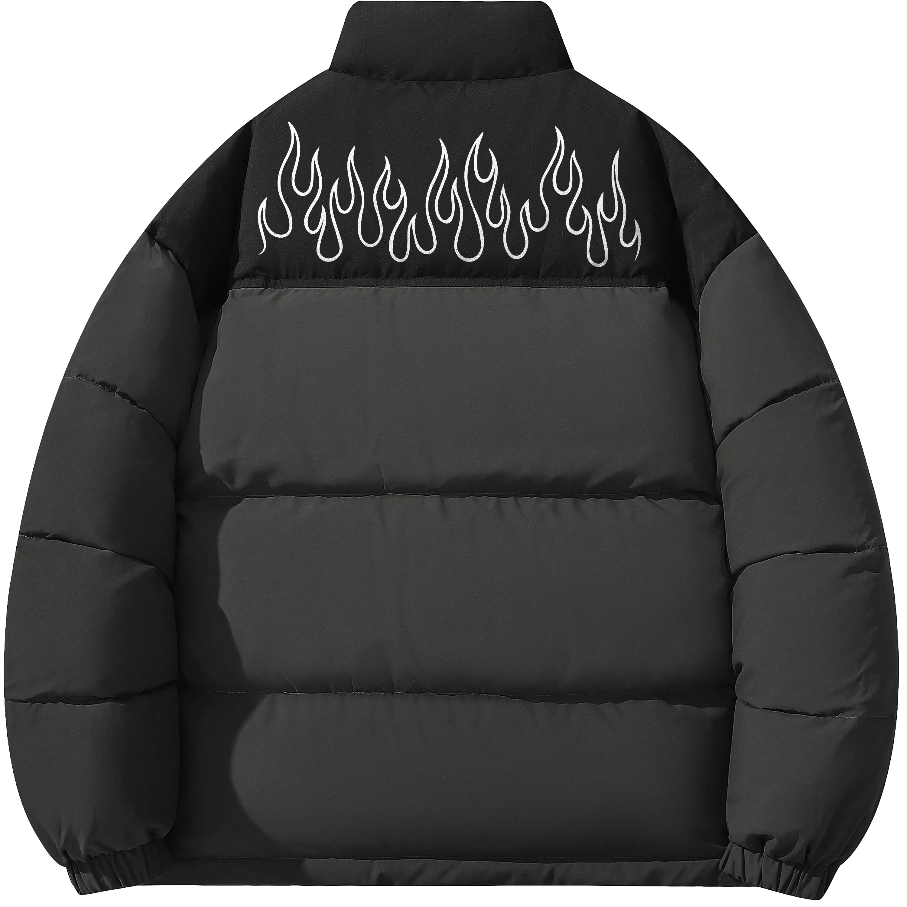 ROBINHOOD Flame Logo Down Jacket