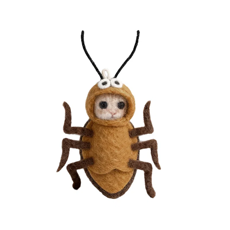 一点潮玩 蟑螂材料 创意萌趣 可爱小强 其他手工制作