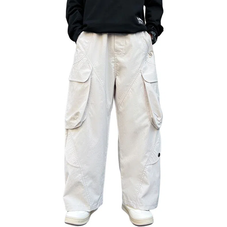 黑恐龙牛仔裤 宽松潮痞帅气