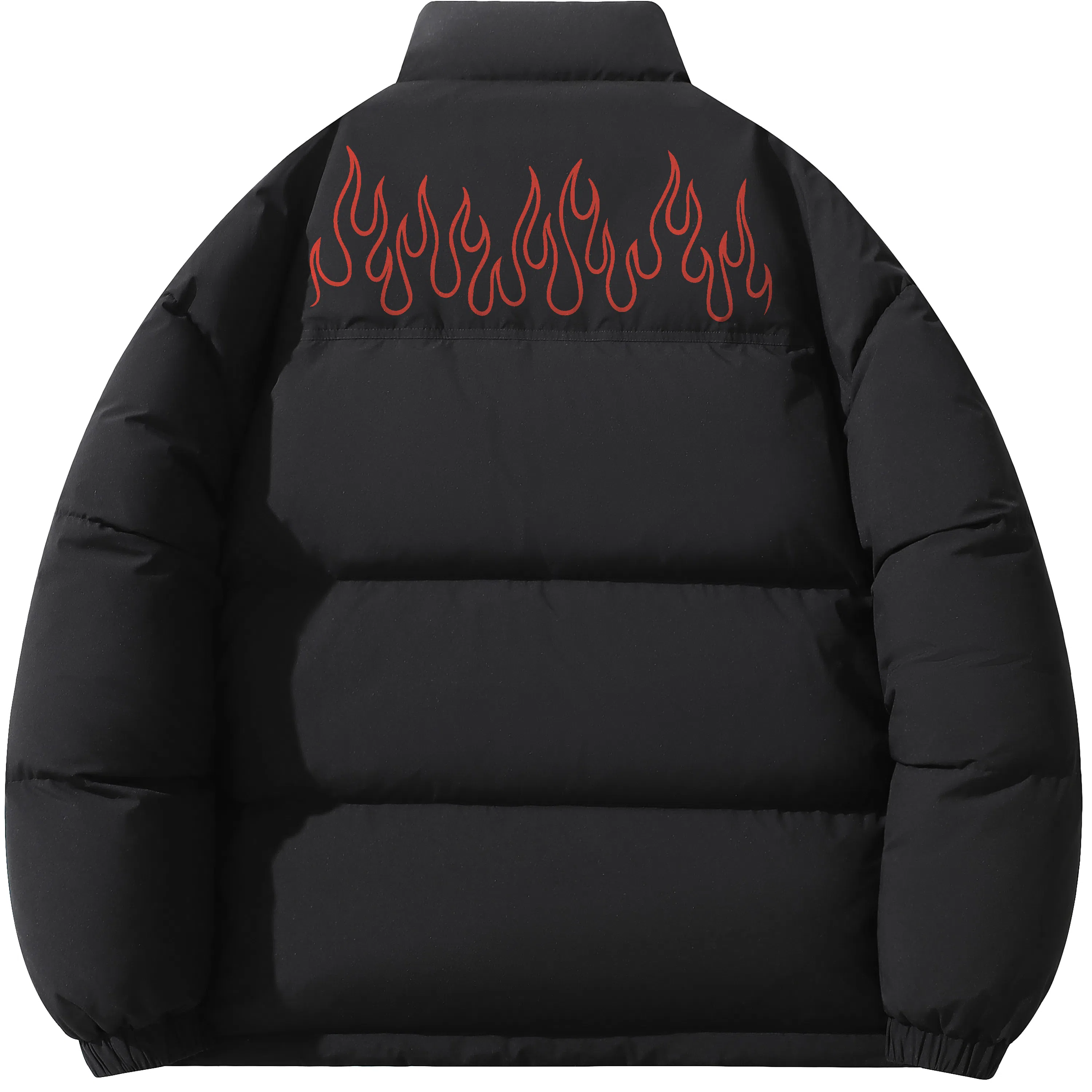 ROBINHOOD Flame Logo Down Jacket