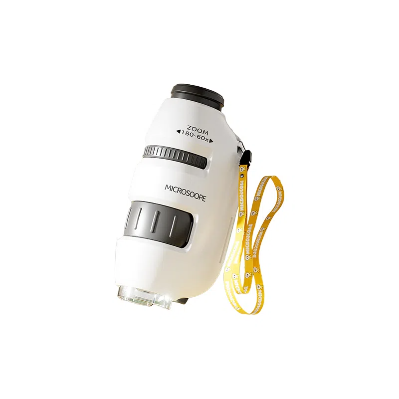 图米鱼 便携式儿童显微镜高清套装 益智 科学实验玩具